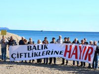 Anamur’da ‘Balık Çiftliklerine Hayır Eylemi’ düzenlendi