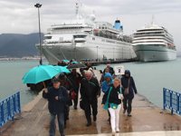 'Merella Dream' ve ‘Amera’ isimli yolcu gemileri Alanya’ya geldi