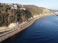 İki sahili birleştiren parkta sona yaklaşılıyor