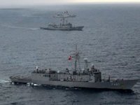 Türk Deniz Grubu'ndan Orta Akdeniz'de geçiş eğitimi