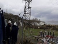 Marmara Adası'na ana hattan elektrik verilmeye başlandı