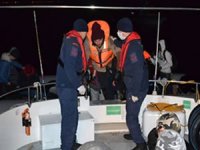 Ayvalık’ta 44 düzensiz göçmen yakalandı