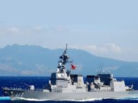 Japon savaş gemisi Orta Doğu'da göreve başladı