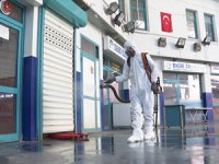 İzmir Balık Hali dezenfekte edildi