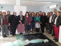 Aydın Söke'de kadınlar balık ağı örmeyi öğrenecek