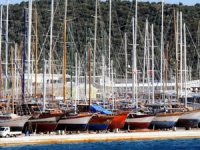 Bodrum’da üç bin yat karada kaldı