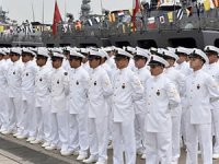 Bahriyelilerde koronavirüse karşı sıkı tedbir