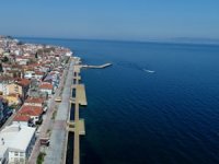 Bursa sahilleri kedi, köpek ve güvercinlere kaldı