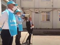 Liman işçileri 1 Mayıs kutlaması gerçekleştirdi