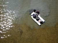 Van Gölü'nde 800 metrelik 2 adet manyat ağı ele geçirildi