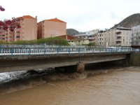 Oltu Çayı'nın debisi yükseldi