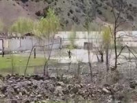 Baraj nedeniyle evi sular altında kaldı