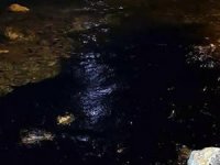 Aliağa'da deniz kirliliğine neden olan gemi tespit edildi