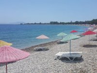 Milas'ta sahiller yeni sezona hazırlanıyor