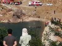 Dayı-yeğen sulama göletinde boğuldu