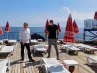 Antalya'nın falez plajları Pazartesi açılıyor