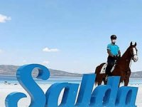 Salda Gölü'nde güvenliği jandarma sağlayacak