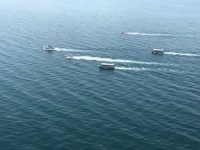 Göçmenleri taşıyan batık tekneyi arama çalışmaları devam ediyor