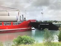M/V FLORENCE SPIRIT ile M/V ALANIS, Kanada'nın Welland Kanalı'nda çatıştı