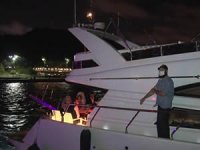 İstanbul Boğazı'nda teknelerde denetim yapıldı