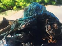 Balıkçıların oltasına el bombası takıldı