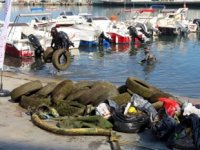 Bursa’da balıkçı barınaklarında dip temizliği başlatıldı