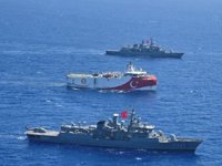 MTA Oruç Reis  sismik araştırma gemisinin görev süresi 27 Ağustos'a kadar uzatıldı