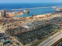 Beyrut Limanı’nda tehlike oluşturan maddeler tahliye edildi