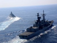 Doğu Akdeniz'de deniz eğitimleri hız kesmiyor