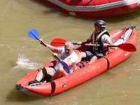 Binali Yıldırım, memleketi Erzincan’da rafting yaptı