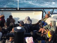 Marmaris’te 41 düzensiz göçmen kurtarıldı