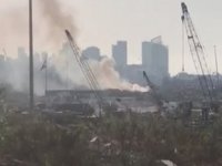 Beyrut Limanı’nda bu kez de yangın çıktı