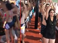 Mersin'de yat turunda koronavirüs unutuldu