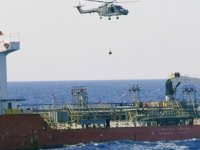 Bingazi'ye jet yakıtı taşıyan 'Merchant Vessel Royal Diamond 7' isimli gemi durduruldu