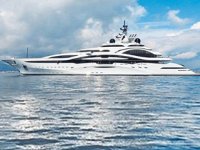 'Al Lusail' adlı Mega yat İzmir Körfezi’nde heyecan yarattı