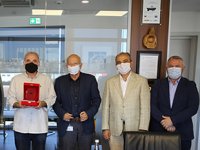 Sanmar ve ABS arasında inşa edilen 150. römorkör için kutlama yapıldı