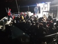 Çanakkale’de 102 düzensiz göçmen yakalandı