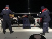 Aydın ve Muğla'da 62 düzensiz göçmen kurtarıldı