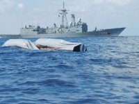 Türkiye, Libya'da batan göçmen teknesi için arama-kurtarma çalışmalarına katıldı