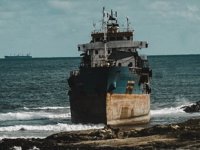 Karaya oturan gemi, turizm merkezine dönüştürülüyor