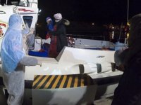 İzmir açıklarında 37 düzensiz göçmen kurtarıldı