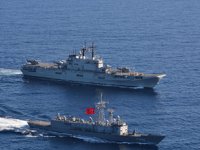 Türk ve İtalyan Deniz Kuvvetleri geçiş eğitimleri gerçekleştirdi