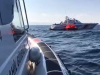 Ayvacık’ta 55 düzensiz göçmen kurtarıldı