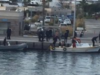 Didim’de deniz patlıcanı toplayan dalgıç vurgun yedi