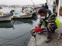 Kuşadası Balıkçılar Barınağı’ndaki mapalar yenilendi