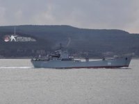 Rus savaş gemisi, Çanakkale Boğazı’ndan geçti