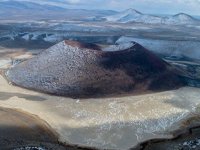 Meke Gölü bölgesinde kış mevsimi de kurak geçiyor