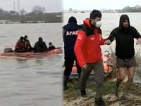 Yunanistan’ın Meriç Nehri’nde ölüme terk ettiği göçmenler kurtarıldı