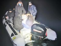 Bodrum açıklarında 7 düzensiz göçmen kurtarıldı