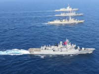 NATO Daimi Deniz Görev Grubu-2, Doğu Akdeniz’de geçiş eğitimi gerçekleştirdi